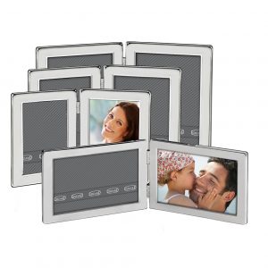 0631 Fotolijst Salerno duo verzilverd