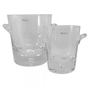 1425 Champagnekoeler/ ijsemmer met bel in bodem