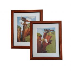 7656 Golfafbeelding met passe partout