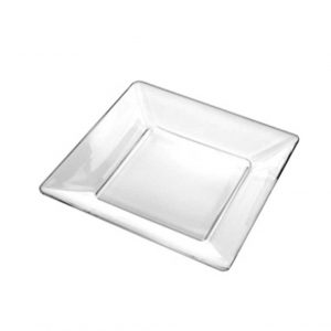 9999 Bord glas vierkant