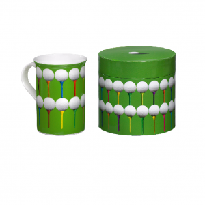 7553 Koffiebeker golfbal op tee