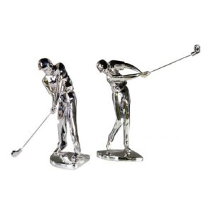 3201 Sculptuur golf zilverkleur